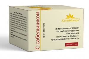 Крем для суставов и мышц Алтайфлора, 75 г.