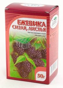 Ежевика сизая, листья (измельченные)