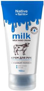 Вилсен Milk Native Farm крем для рук Интенсивно Увлажняющий 150мл
