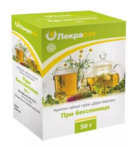 Бессонница сбор чайный напиток, 50 г